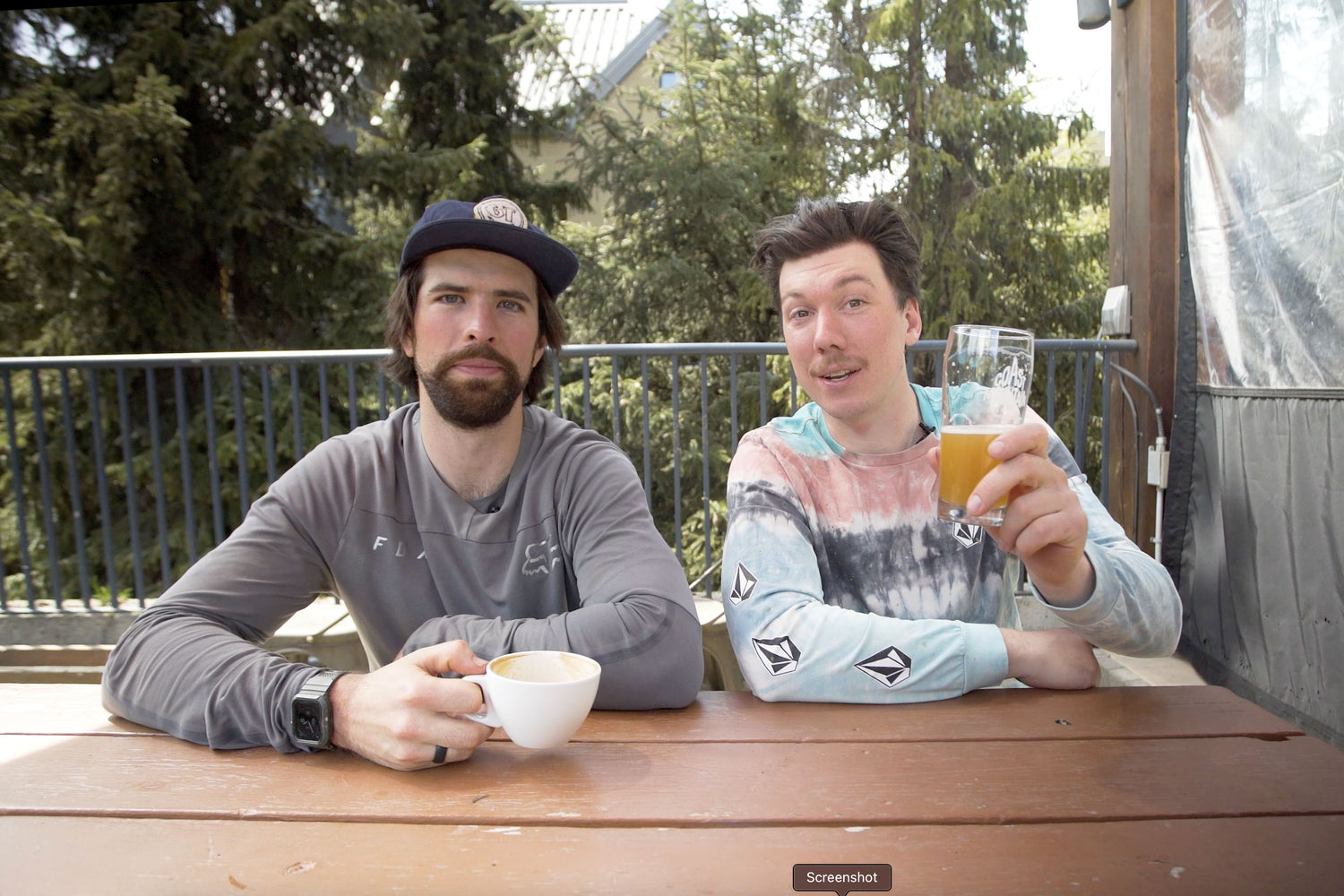 Skills with Phil and Ian Morrison ride Whistler opening weekend